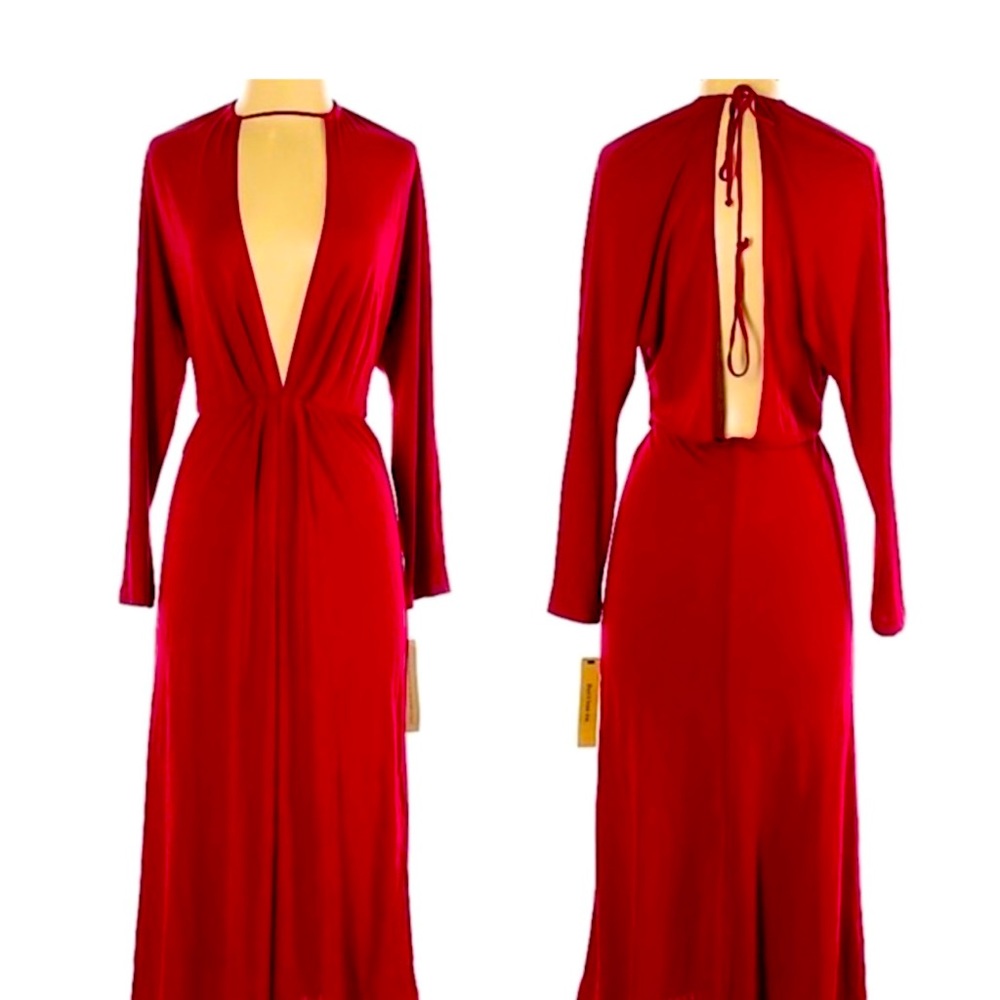 Stunning Burgundy Red Reformation Dress